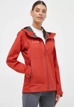 Montane geaca de ploaie Spirit Lite femei, culoarea rosu, gore-tex imagine