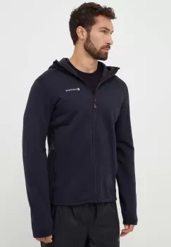 Montane hanorac Fury culoarea negru, cu gluga, neted imagine