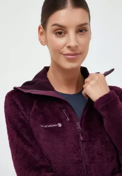 Montane hanorac Protium XPD culoarea violet, cu gluga, neted imagine