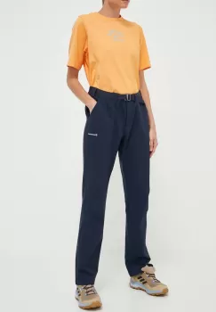 Montane pantaloni de exterior Terra Stretch Lite culoarea albastru marin imagine