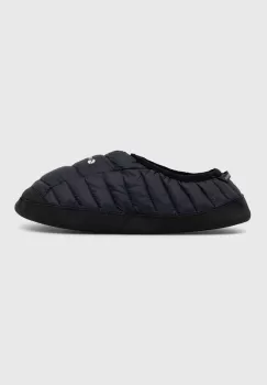 Montane papuci de casa culoarea negru imagine