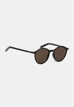 Montblanc ochelari de soare barbati, culoarea negru, MB0324S imagine