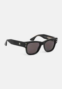 Montblanc ochelari de soare barbati, culoarea negru, MB0381S imagine