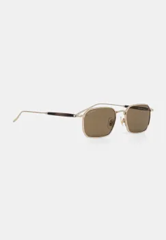Montblanc ochelari de soare culoarea auriu, MB0441S imagine