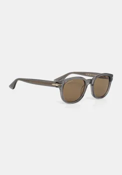 Montblanc ochelari de soare culoarea gri, MB0435S imagine