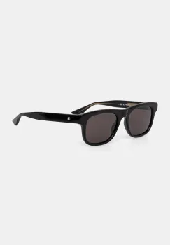 Montblanc ochelari de soare culoarea negru, MB0421S imagine
