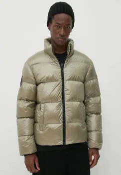 MOOSE KNUCKLES geaca de puf barbati, culoarea verde, de iarna, M34MJ144H1 imagine