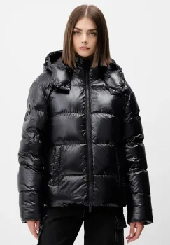MOOSE KNUCKLES geaca de puf culoarea negru, M35MJ144S imagine