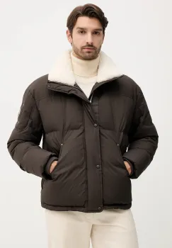 MOOSE KNUCKLES geaca de puf EVEREST culoarea maro, de iarna, M35MJ107 imagine