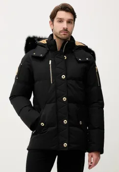 MOOSE KNUCKLES geaca de puf Gold 3Q culoarea negru, de iarna, M35MJ128GS imagine