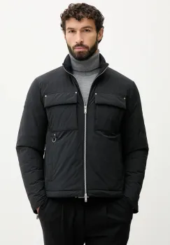 MOOSE KNUCKLES geaca de puf NORTHDALE culoarea negru, de tranzitie, M35MJ209 imagine