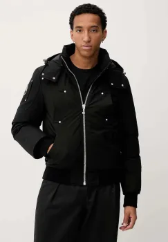 MOOSE KNUCKLES geaca de puf ORIGINAL culoarea negru, de iarna, M35MB000S imagine