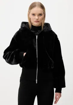 MOOSE KNUCKLES geaca Rose culoarea negru, de tranzitie, oversize, M15LS643 imagine
