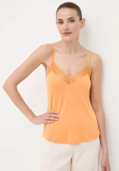 Morgan bluza BETTY culoarea portocaliu, neted, BETTY imagine