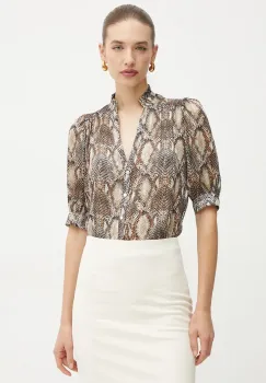 Morgan bluza CLIPA.F femei, culoarea negru, modelator, CLIPA.F imagine