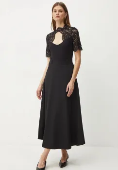 Morgan bluza DOUAZA femei, culoarea negru, modelator, DOUAZA imagine