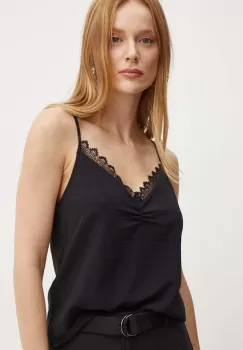 Morgan bluza OCHAL femei, culoarea negru, neted, OCHAL imagine