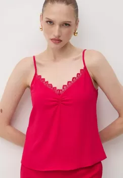 Morgan bluza OCHAL femei, culoarea roz, neted, OCHAL imagine