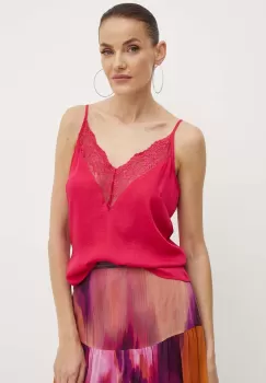 Morgan bluza OPAMI culoarea roz, neted, OPAMI imagine