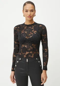 Morgan bluza TARA femei, culoarea negru, neted, TARA imagine