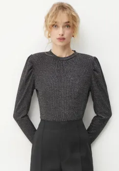 Morgan bluza TAYLOR femei, culoarea negru, modelator, TAYLOR imagine