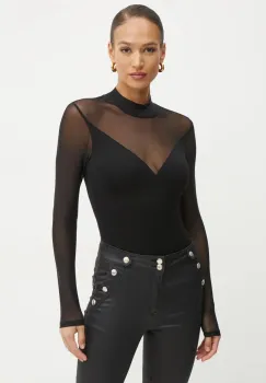 Morgan bluza TIMARA femei, culoarea negru, neted, TIMARA imagine