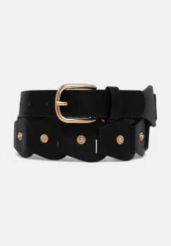 Morgan curea 3VAGUE femei, culoarea negru, 3VAGUE imagine