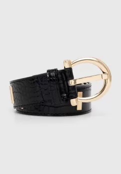 Morgan curea femei, culoarea negru imagine