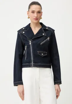 Morgan geaca biker pentru femei, din denim imagine