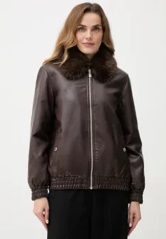 Morgan geaca culoarea maro, de tranzitie, GEMPER imagine