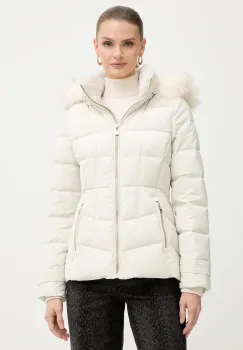 Morgan geaca de puf culoarea bej, de iarna, GITELA imagine