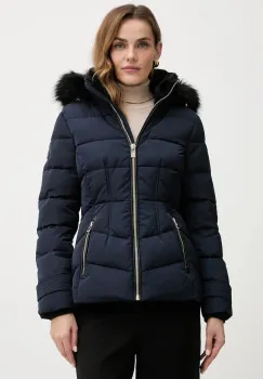 Morgan geaca de puf culoarea bleumarin, de iarna, GITELA imagine