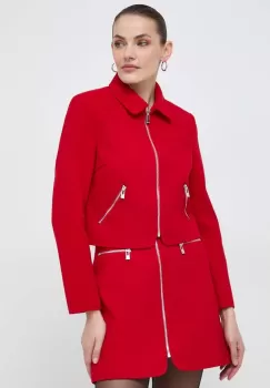 Morgan geaca femei, culoarea rosu, de tranzitie imagine
