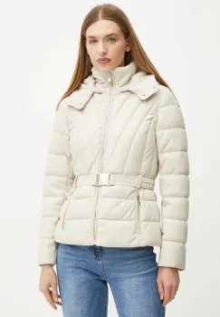 Morgan geaca GUINEE femei, culoarea bej, de iarna, GUINEE imagine