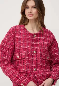 Morgan geaca VESIL.F femei, culoarea rosu, de tranzitie, VESIL.F imagine