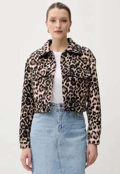 Morgan geaca VSPRING culoarea bej, de tranzitie, VSPRING imagine