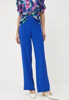 Morgan pantaloni PBARY femei, drept, high waist, PBARY imagine