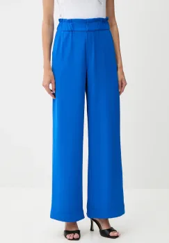 Morgan pantaloni PBIRD culoarea negru, drept, high waist, PBIRD imagine