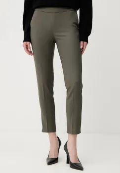 Morgan pantaloni PROSY.F culoarea rosu, fason tigareta, medium waist, PROSY.F imagine