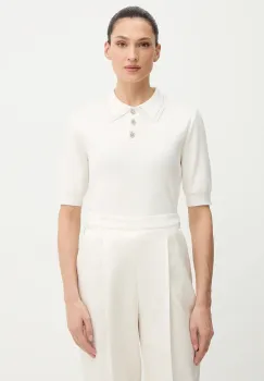 Morgan pulover culoarea bej, light, MAP imagine