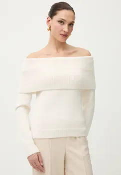 Morgan pulover culoarea bej, MBOGO imagine