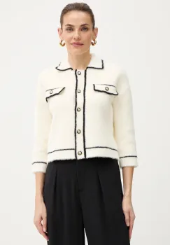 Morgan pulover culoarea bej, MCLAIRE imagine