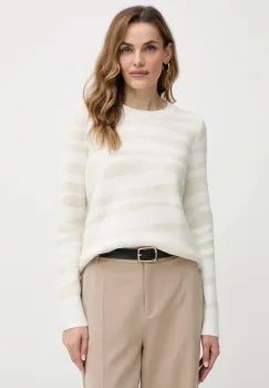 Morgan pulover culoarea bej, MTIGRA imagine