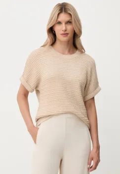 Morgan pulover culoarea bej, MVIET imagine