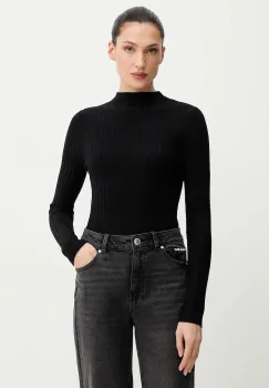 Morgan pulover culoarea negru, light, cu turtleneck, MROYA imagine