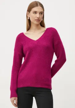 Morgan pulover din amestec de lana MATILD3 femei, culoarea roz, MATILD3 imagine