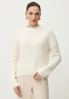 Morgan pulover din amestec de lana MBULLE culoarea bordo, MBULLE imagine