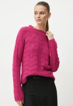 Morgan pulover din amestec de lana MDAMON femei, culoarea roz, MDAMON imagine