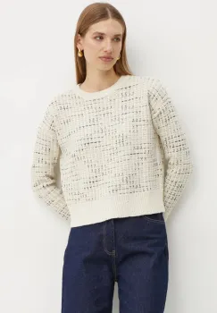 Morgan pulover din amestec de lana MILLOT femei, culoarea bej, calduros, MILLOT imagine