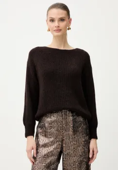 Morgan pulover din amestec de lana MREINE culoarea rosu, MREINE imagine